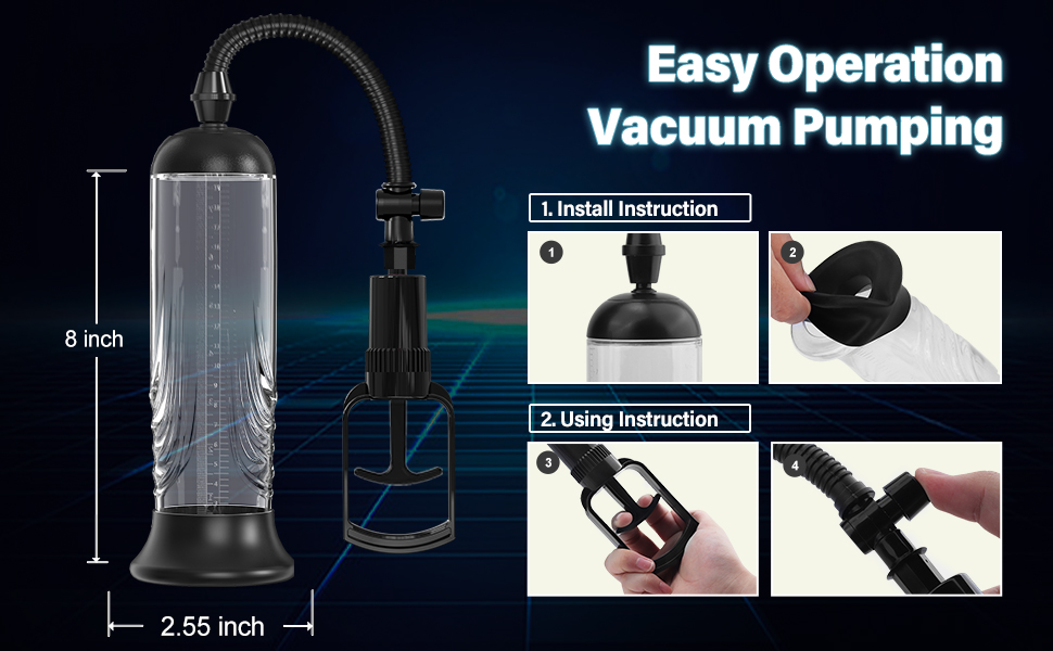 Peniis Vacuum Pump Peniis Enlarger Enlargement Extend Pump
