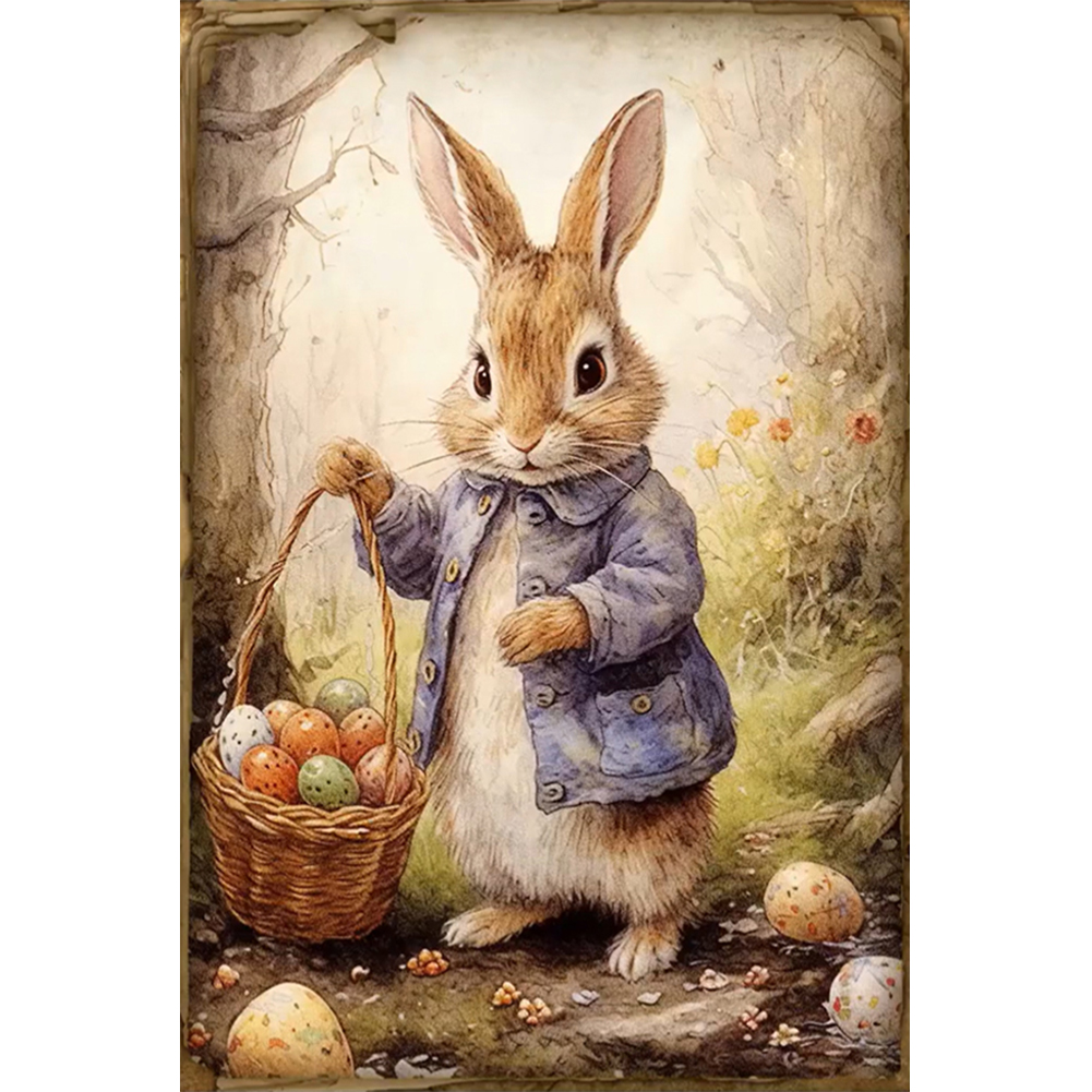 Everydayedeals Paint By Number - Oil Painting - Rabbit (40*60cm)