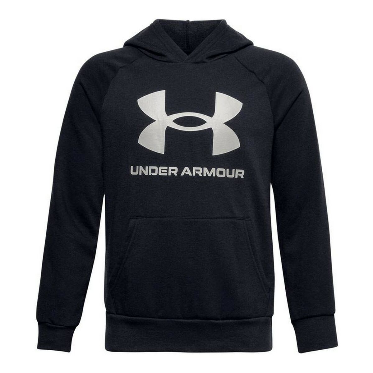 Children&rsquo;s Hoodie Under Armour Fleece Rival Big Logo Black