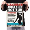 Warning - Vintage Metal Signs - 20*30cm/30*40cm - Warning