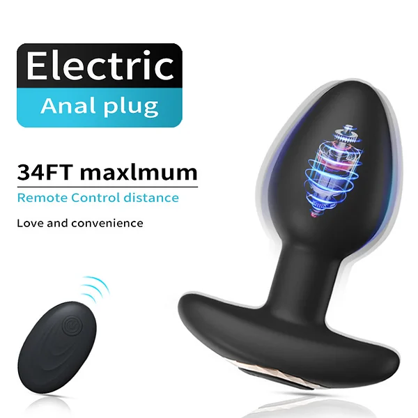 Wireless Remote Anal Plug Dildos Vibrator Prostate Massager Vaginal Stimulator