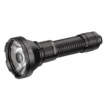 Sofirn IF22A Rechargeable EDC Flashlight Spotlight, Powerful SFT40 LED Max 2100 Lumens, Long Beam Distance Light IF22A with 21700 battery-Black-China