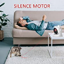 silent dog laser toys