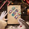 3Pcs Diamond Painting Christmas Nutcracker Bookmark for Book Lovers