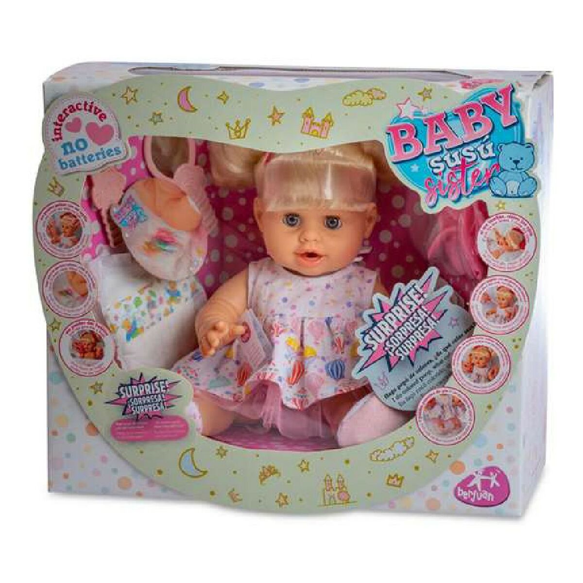 Baby doll Baby Sus&uacute; Sister Berjuan (38 cm)