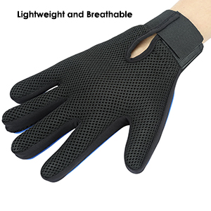 DELOMO Pet Grooming Gloves