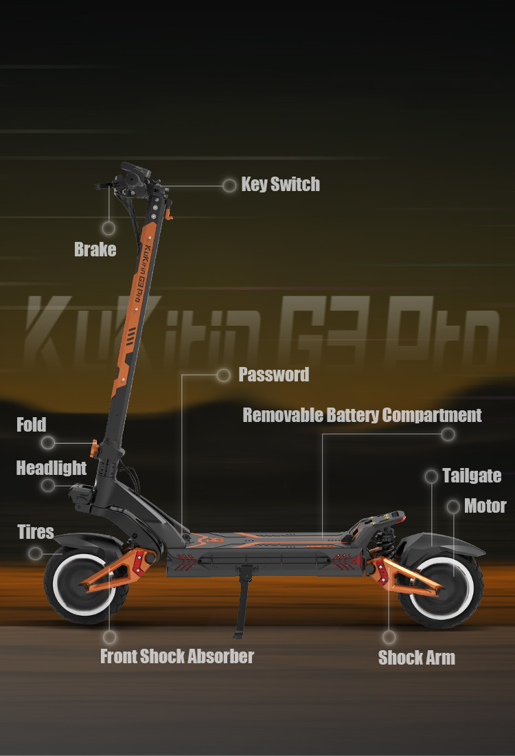 KUKIRIN performance electric scooter