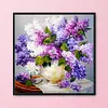 Hydrangeas - 11CT Stamped Cross Stitch - 50*50cm - Flower