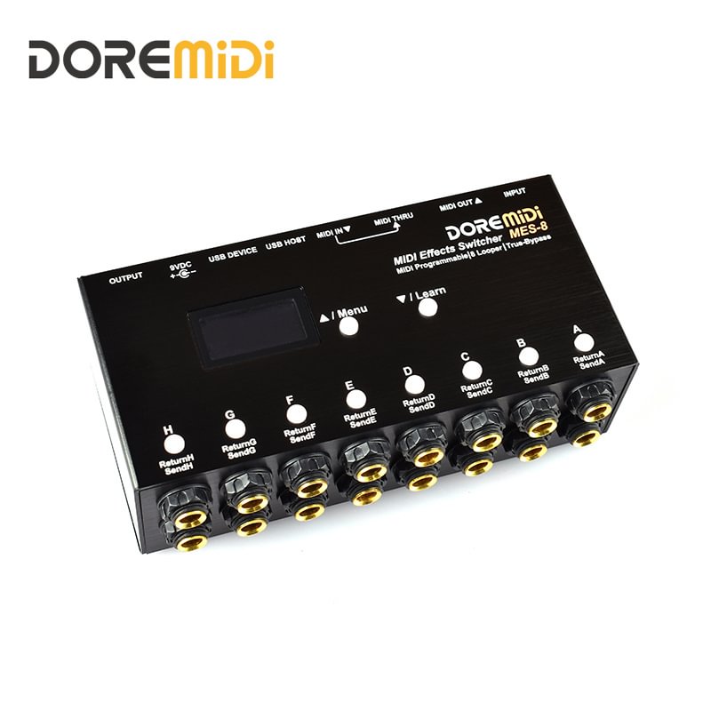 DOREMiDi MIDI Effects Switcher MES-8