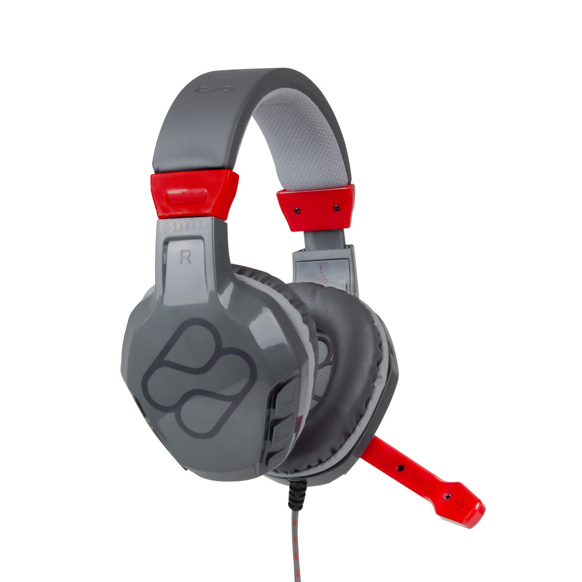 Headphones FR-TEC Samus Black Red Grey