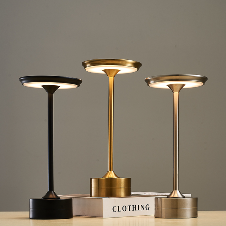 Minimalist Aluminum Lamp - Dimmable, Portable, and Waterproof with Warm Radiance - Appledas