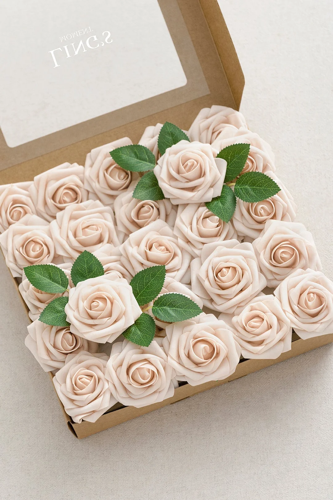 3" Foam Rose with Stem - 56 Colors