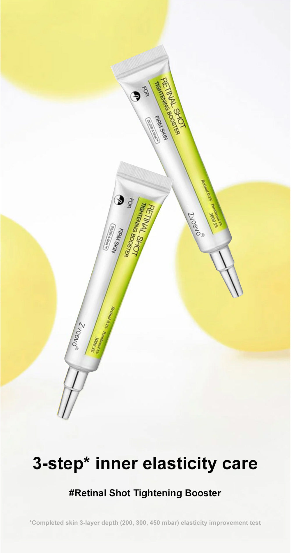 Zvoevo® VitaBotox Firming Elixir combines Botox 49 b82338c3fedc607fec7939f3b431714d