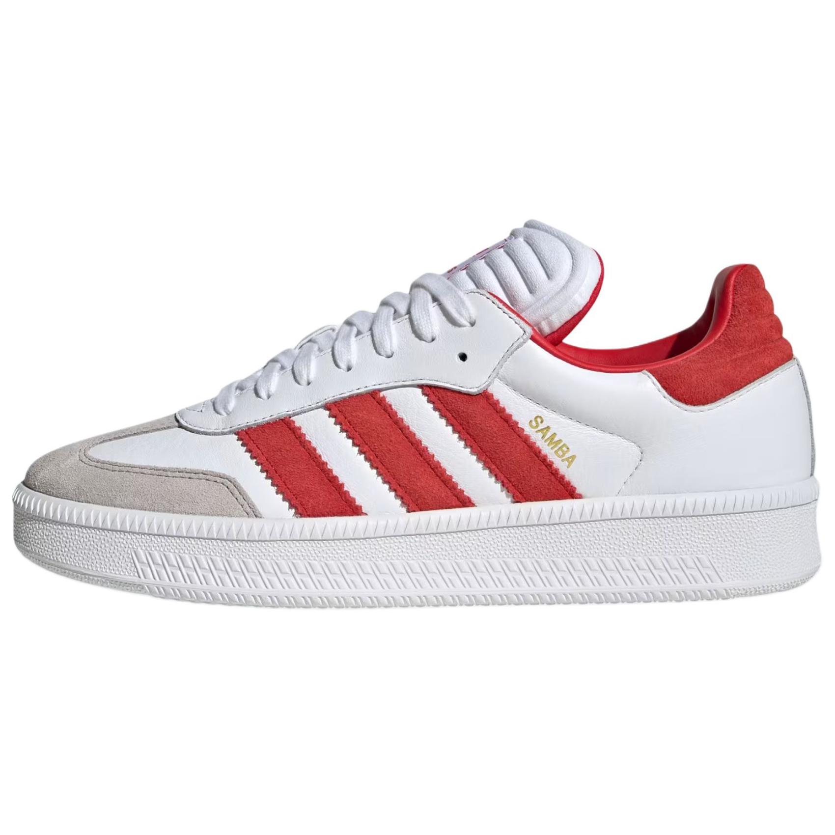 Adidas Samba Xlg Cloud White Better Scarlet Clear Granite
