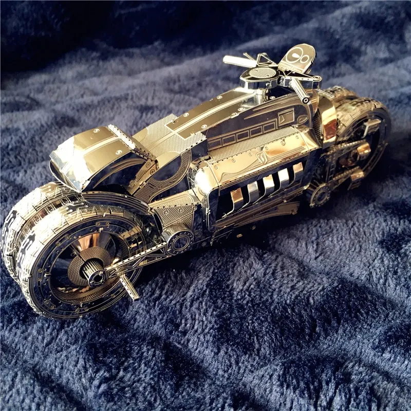 Custom Metal Models 3D Metal Puzzle Model Kit Concept Motorcycle Assembly Model DIY 3D ...