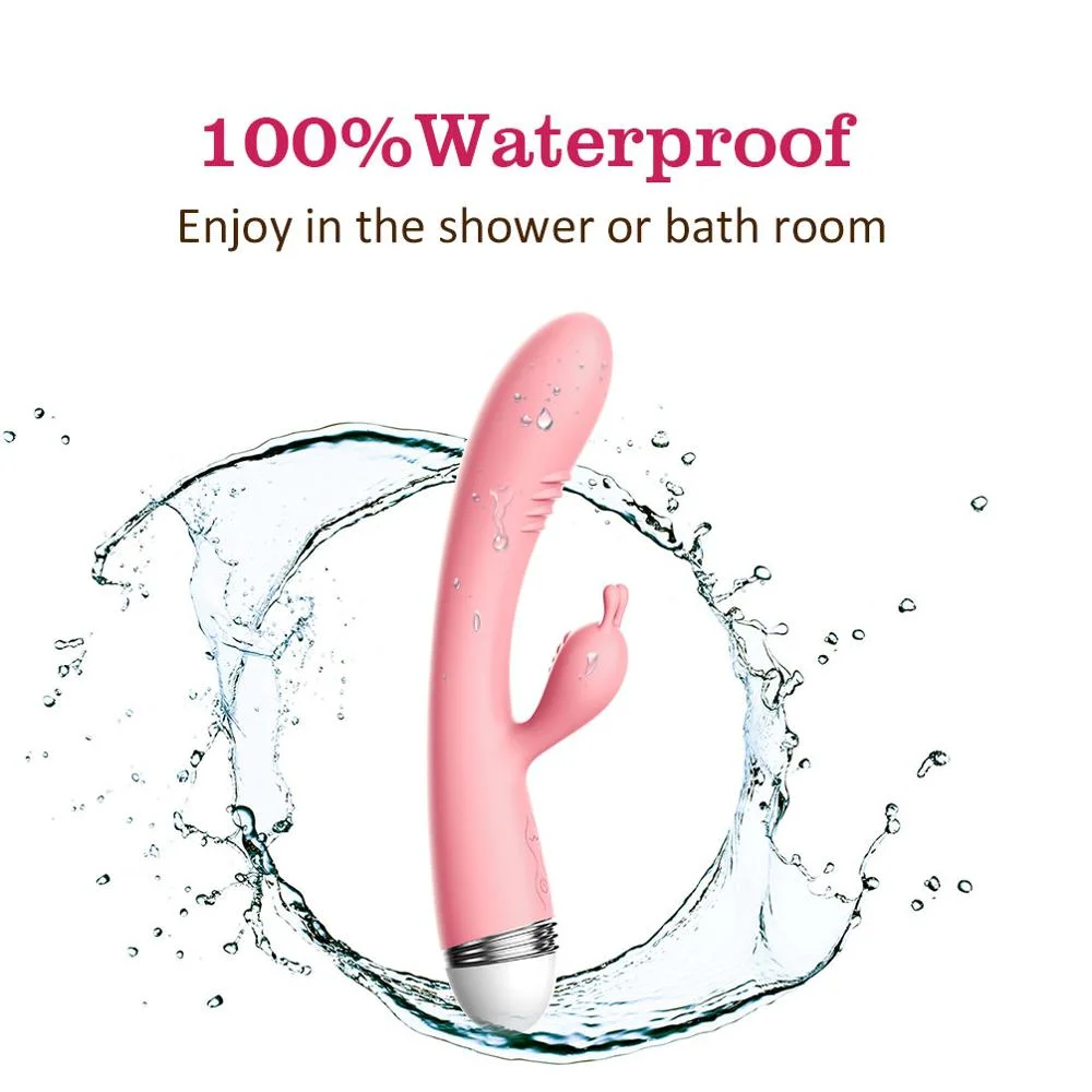 Rabbit Vibrator Strong Dildo Vibrator G-spot Clitoris Stimulator Vaginal Masturbation
