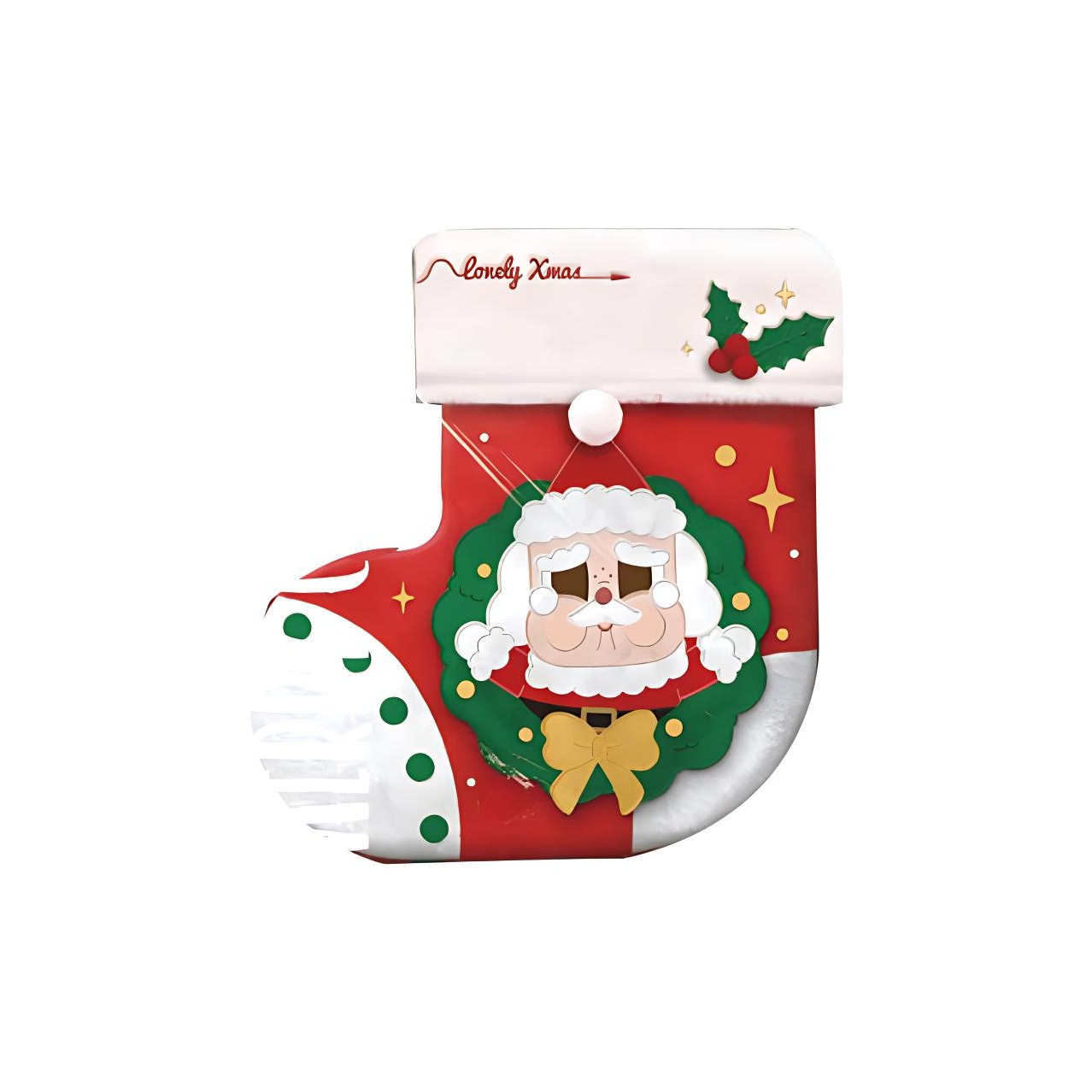 POP MART CRYBABY Polyester Storage Bag Women's Red