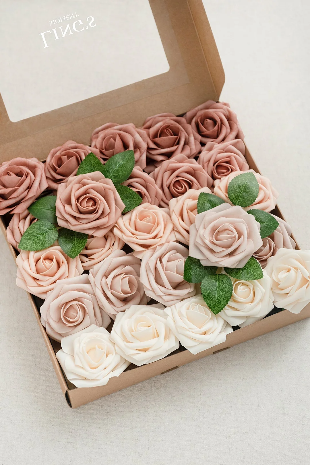 3" Foam Rose with Stem - 56 Colors
