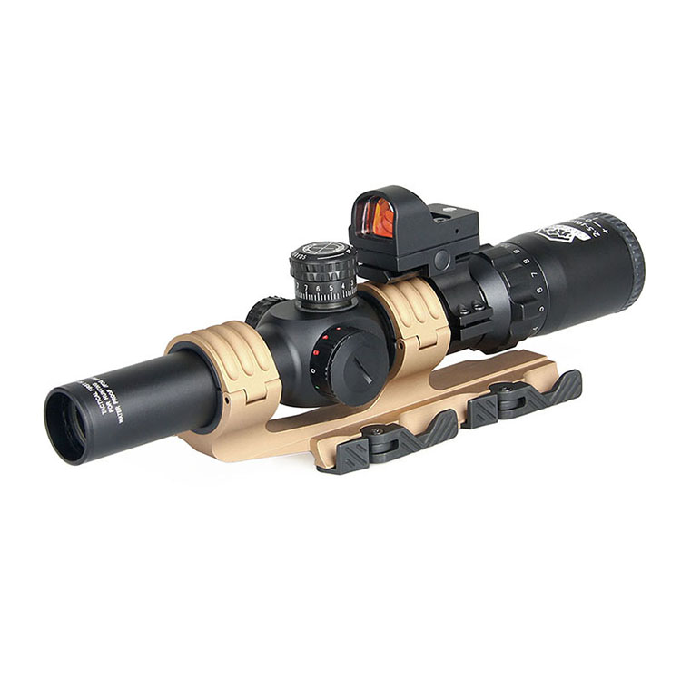 Canis Latrans 2.5-10X26Q Rifle Scope+Red dot+Rail