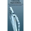 For iPhone 14 Series Single-Sided Snap Fastener Aluminum Alloy Frame Phone Case-Cattlan-Adracos