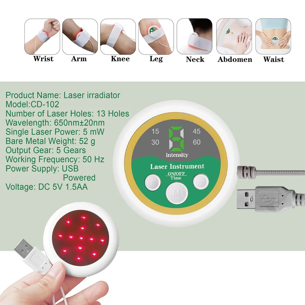 CD102 Hypertension Laser Therapy Watch Semiconductor Laser Treatment