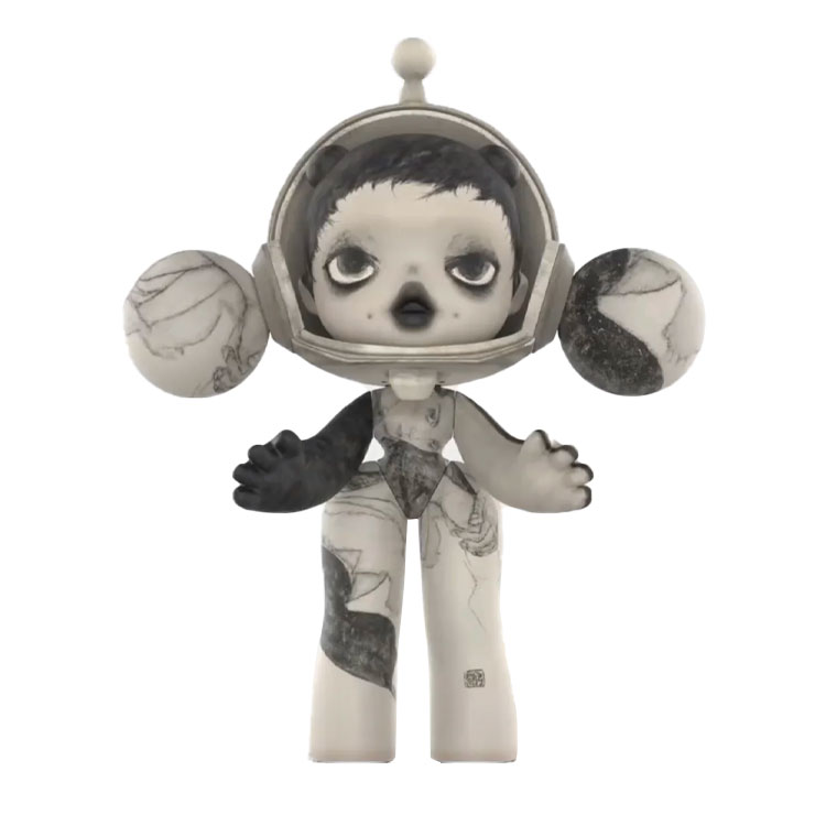 POP MART 1000% MEGA SKULLPANDA Trendy Figures