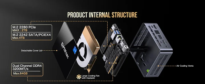Intel 12th Core i9-12900HK Mini PC--NucBox M3 Plus Intel 12th Core i9-12900HK Mini PC--NucBox M3 Plus