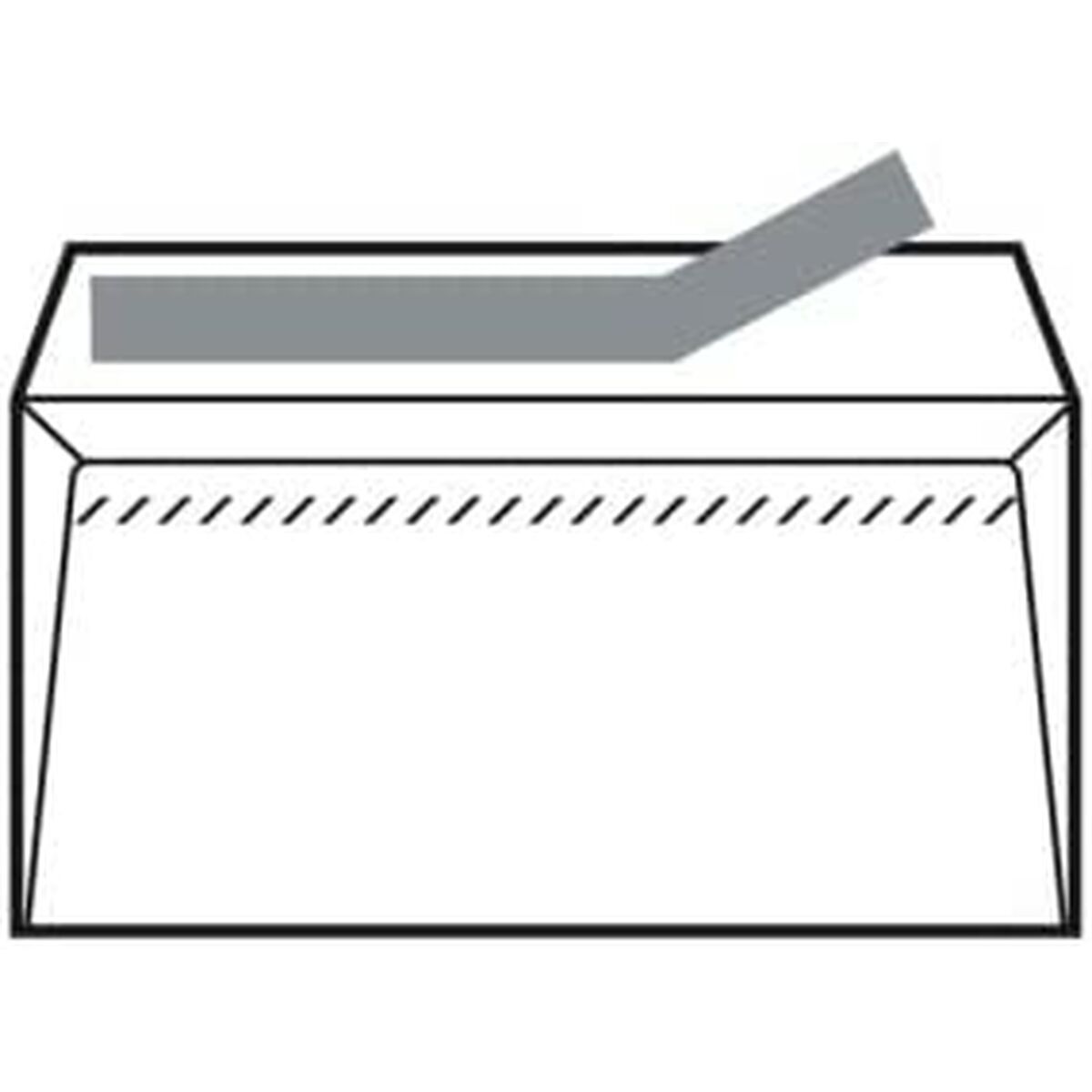 Envelope Sam C5 A-160230 White Cream 16 x 23 cm 162 x 229 mm Self-adhesives