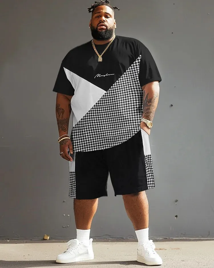 big and tall short sets