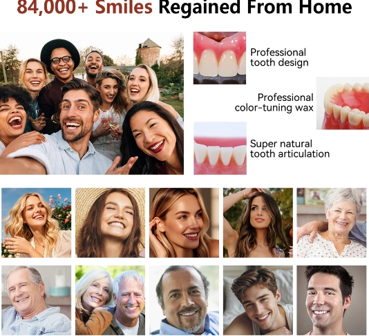 BQYOOM™-🦷Advanced Customized Full Denture Set🦷