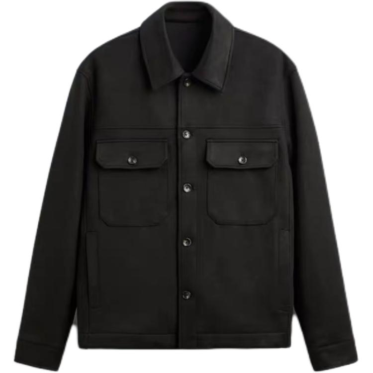 ZARA Jackets Men Black