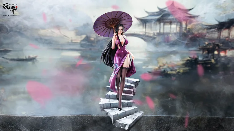 Wan Jie Studio - One Piece Boa Hancock Statue(GK) (Adult 18+)-