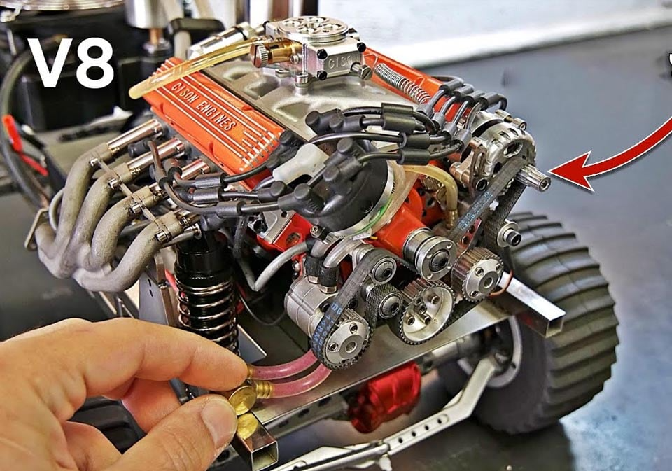 🔥Last 4 hours Sale: Save 89%-Gasoline OHV V8 Small-block Engine Model Kits