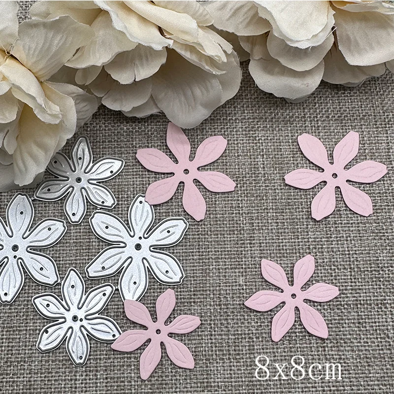 Nigikala flower leaf set Metal Cutting Dies Stencils For DIY Scrapbooking Decorative Handcraft Die Cutting Template Mold