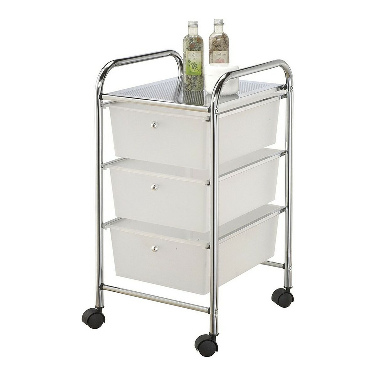 Chest of drawers Berilo Transparent 32 x 62 x 37 cm 3 drawers