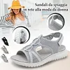 Gioiacombo&trade; Sandali da spiaggia sportivi in ​​velcro moda estiva da donna