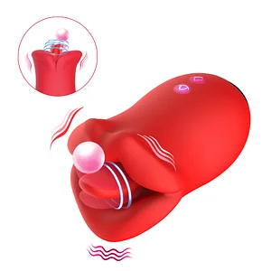 Ruby Nibbler 2-in-1 Rotating & Licking Vibrator