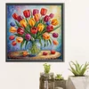 Diamond Painting-DIY Round Part AB Drill Flowers(35*35CM)