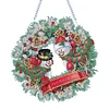 Diamond Painting Christmas Wreath Pendant