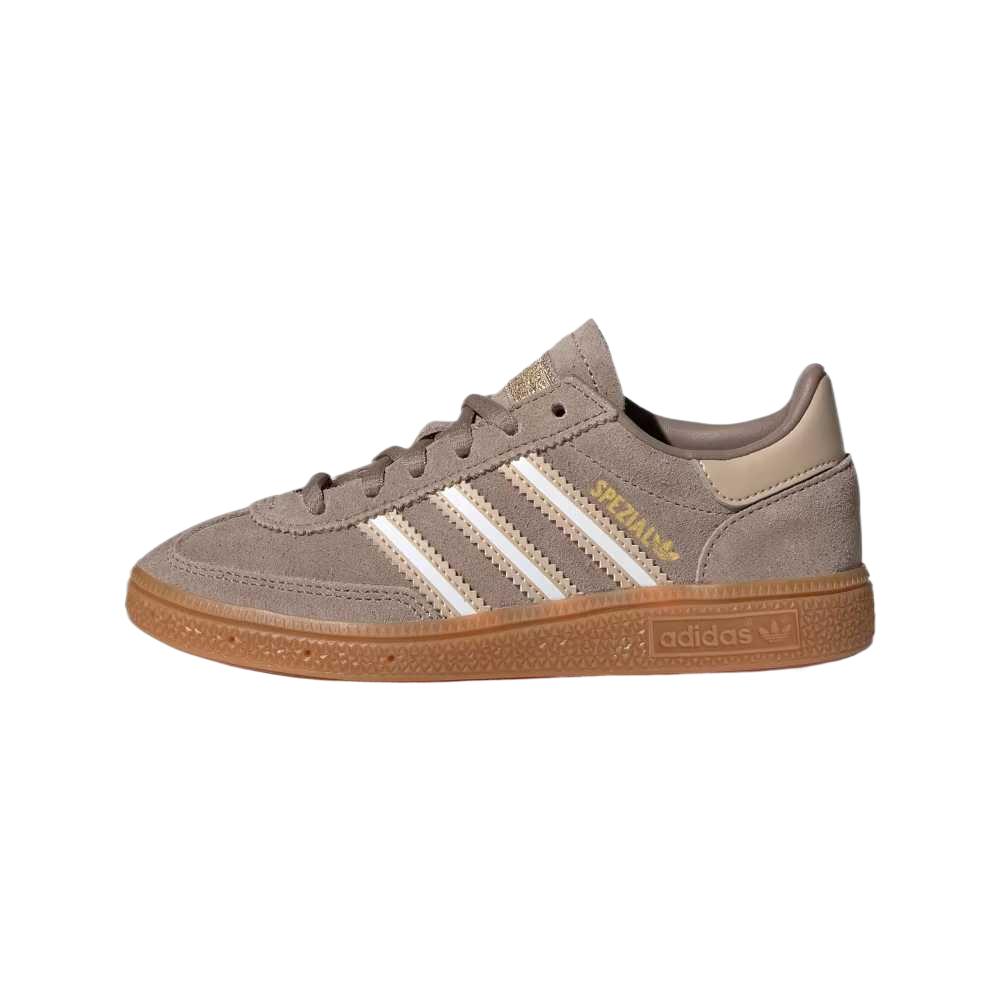 Adidas Originals HANDBALL SPEZIAL Abrasion Resistant Low Top Kids Lifestyle Shoes Brown Kids'
