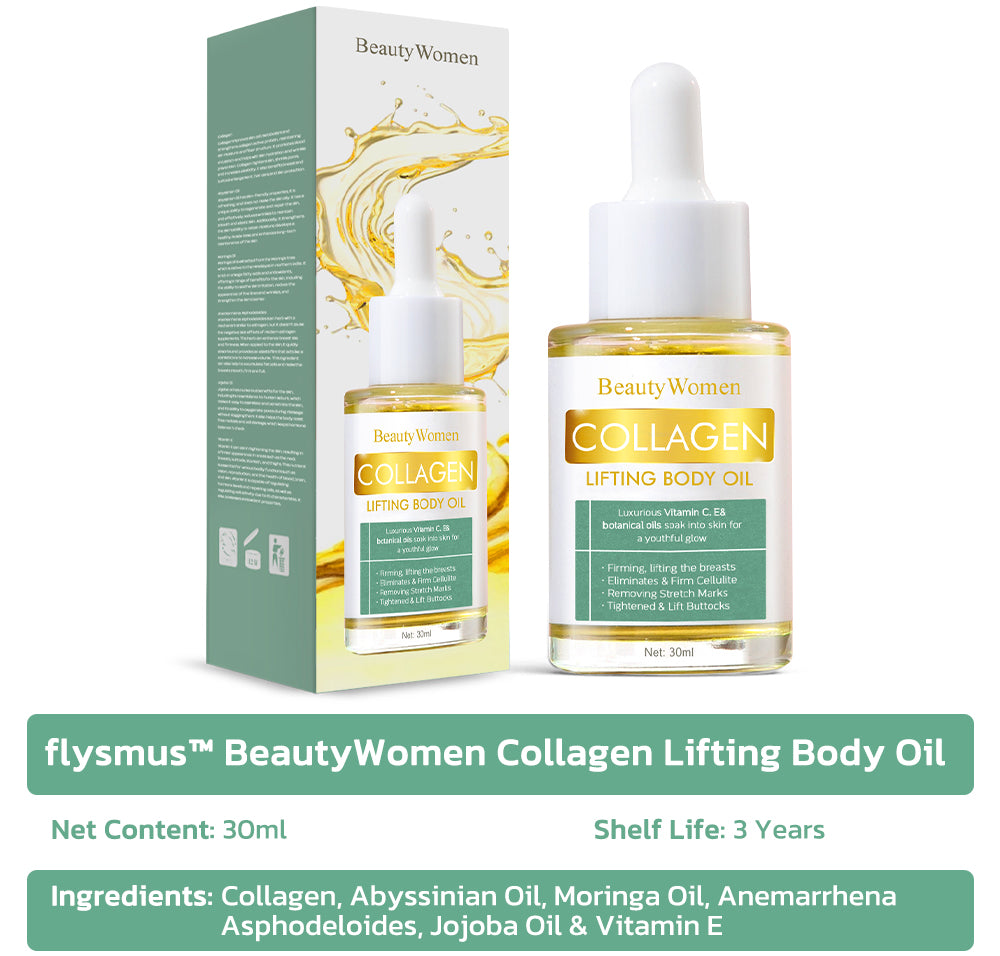 flysmus™ BeautyWomen Collagen Lifting Body Oil 40 bee346d4210cefeb2c176b7b5c2a9ebe