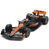 1/24 F1 MCL60 alloy racing car model Formula Rally racing car simulation car with base