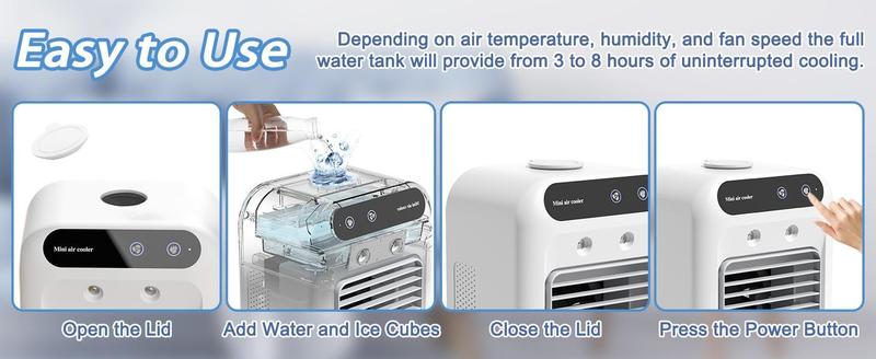 Portable Air Conditioner 3-in-1 Fan