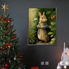 Lapin Complète Carré Diamant Peinture 30X40CM