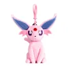 Licensed Espeon Super Soft Short Plush Doll Charms - Free Shipping - Pokemon [In Stock]