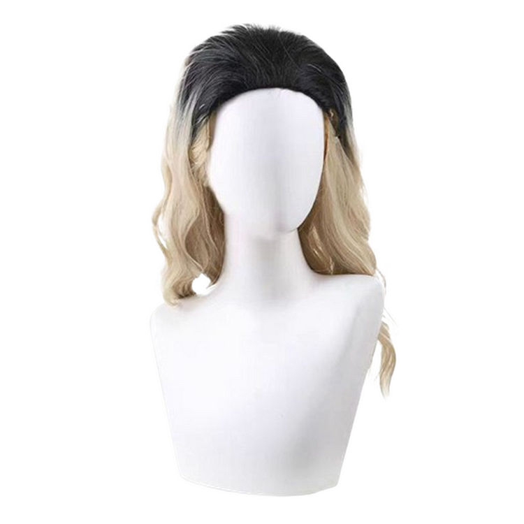 Joker 2 Joker: Folie à Deux (2024) Harley Quinn Slicked Back Wig Cosplay Accessories Halloween Carnival Props