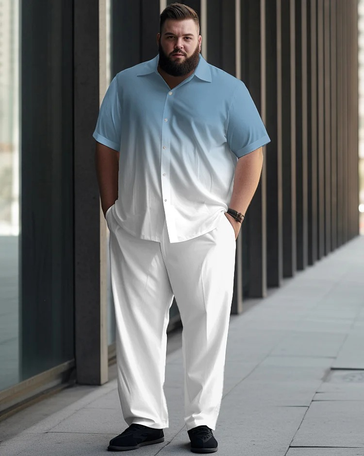 big men's walking suits