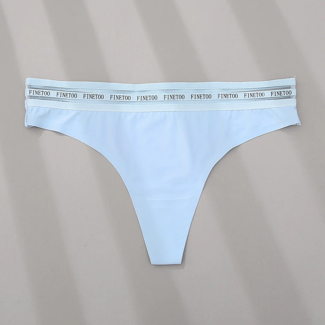 M-XL Seamless Panties Sexy G-String Thong Women's Underwear Low-Waist Female Lingerie Solid Color Pantys Soft Intimates Lingerie