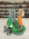 Commemorate Akira Toriyama Tombstone & Son Goku - Dragon Ball Resin Statue - Tian Tang Studio