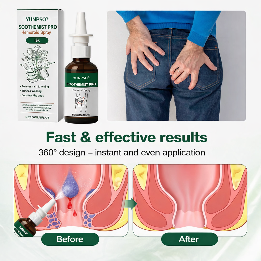 YUNPSO® SootheMist PRO Hemorrhoid Spray 18 c0b7693167f4df23df16d85987849c74